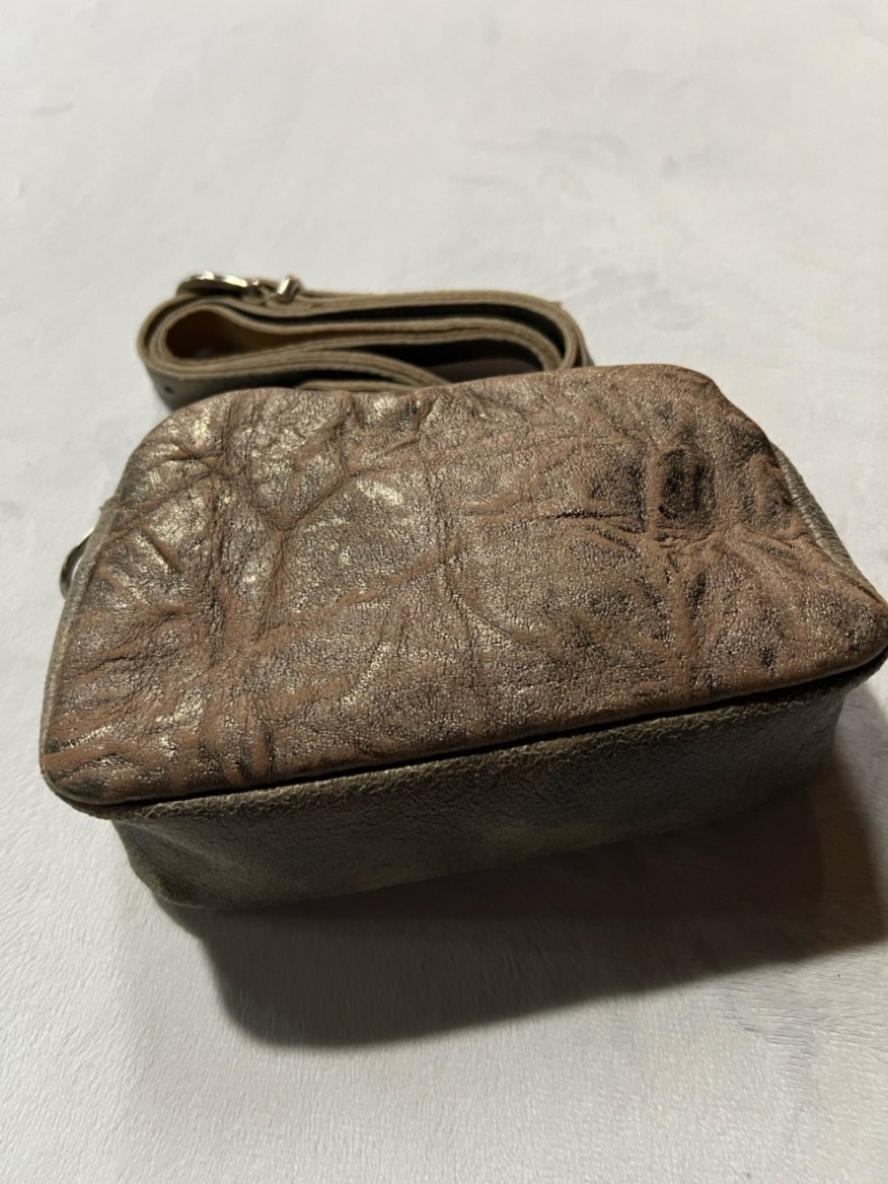 Leatherock Distressed Brown Hobo Crossbody Bag rustic luxe festival ready - Picture 6 of 10